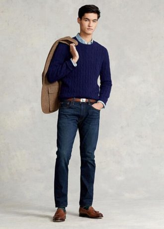 Blue Men’s Ralph Lauren Sullivan Slim Stretch  Jeans