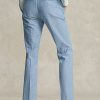 Blue Women’s Ralph Lauren Chambray Kick-Flare Cropped Pants