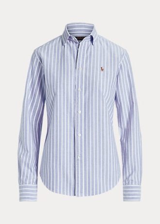 Blue Women’s Ralph Lauren Classic Fit Oxford Shirts