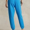 Blue Women’s Ralph Lauren Fleece Athletics   Pants