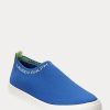 Blue Women’s Ralph Lauren Jordyn Slip-On Sneakers Blue Women’s Ralph Lauren Jordyn Slip-On Sneakers