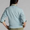 Blue Women’s Ralph Lauren Logo French Terry Crewneck Sweatshirts