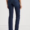 Blue Women’s Ralph Lauren Mid-Rise Straight Jeans