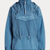 Blue Women’s Ralph Lauren Packable Ripstop Windbreaker