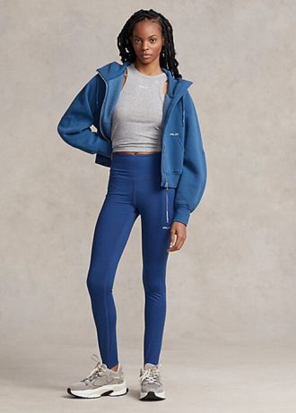 Blue Women’s Ralph Lauren Stirrup Stretch Leggings