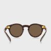 Brown Men’s Ralph Lauren 0Ph4165 Round Sunglasses