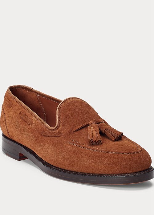 Brown Men’s Ralph Lauren Booth Suede Loafers Brown Men’s Ralph Lauren Booth Suede Loafers
