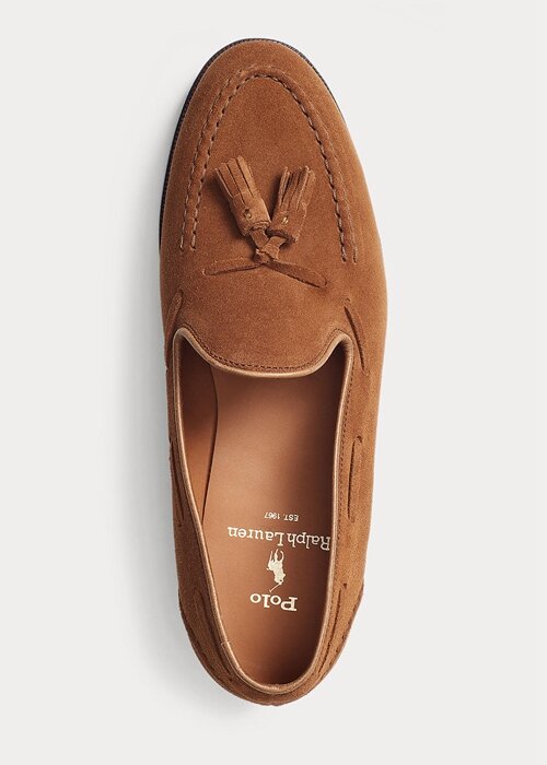 Brown Men’s Ralph Lauren Booth Suede Loafers Brown Men’s Ralph Lauren Booth Suede Loafers