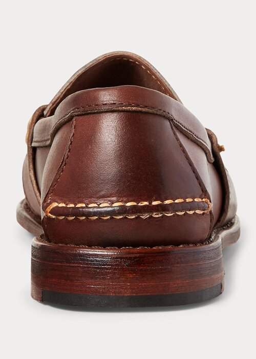 Brown Men’s Ralph Lauren Edric Leather Penny Loafers Brown Men’s Ralph Lauren Edric Leather Penny Loafers