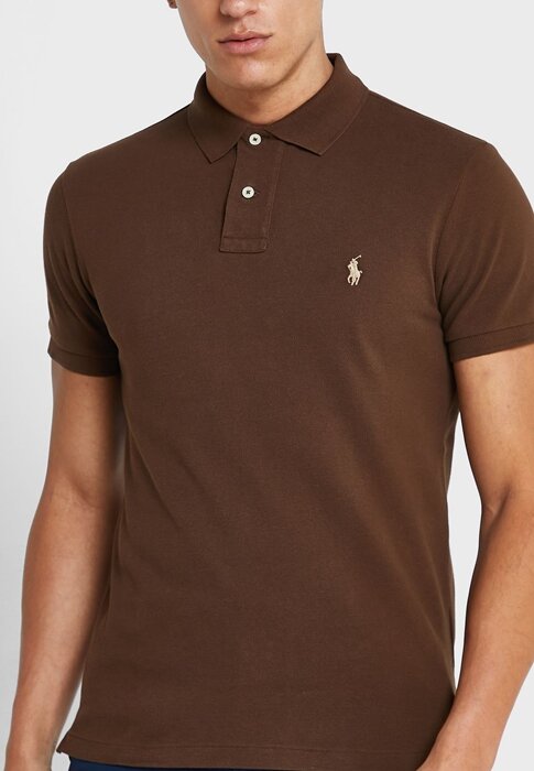 Brown Men’s Ralph Lauren Essential Polo Shirts Brown Men’s Ralph Lauren Essential Polo Shirts