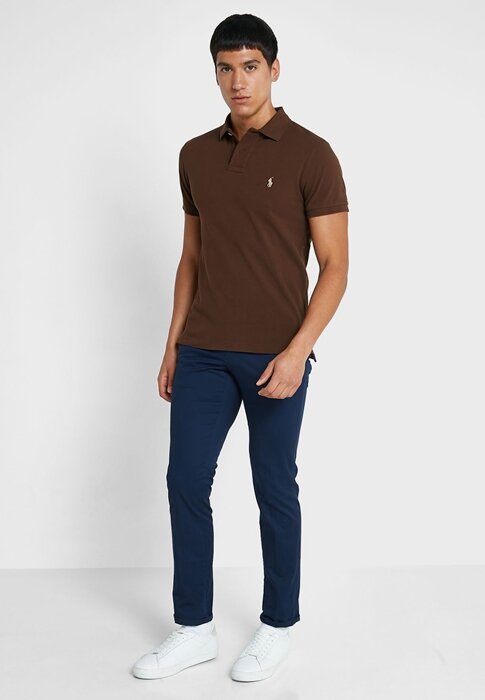 Brown Men’s Ralph Lauren Essential Polo Shirts Brown Men’s Ralph Lauren Essential Polo Shirts