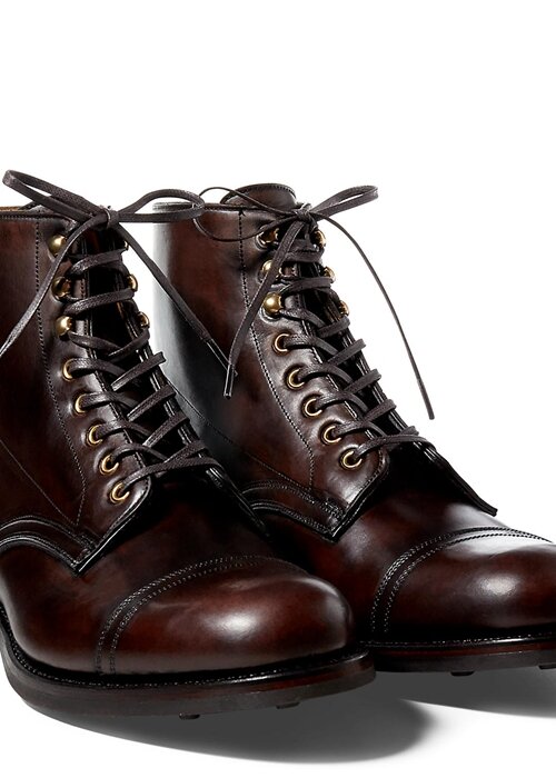 Brown Men’s Ralph Lauren Leather Boots Brown Men’s Ralph Lauren Leather Boots