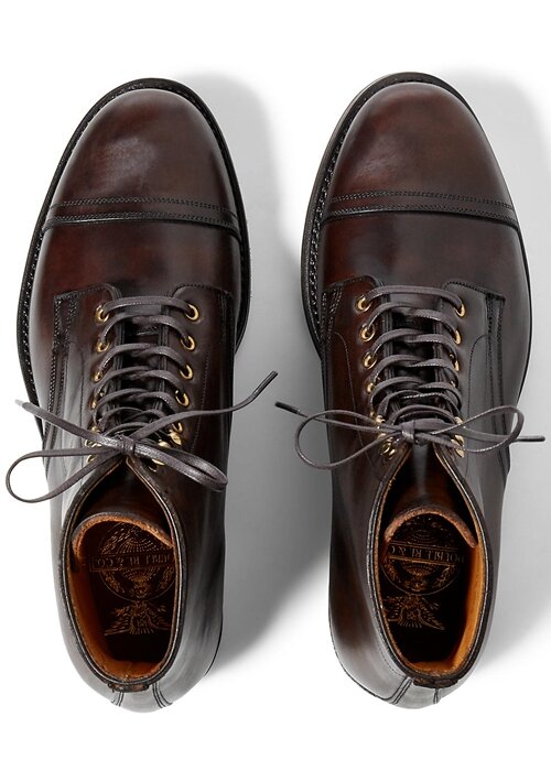 Brown Men’s Ralph Lauren Leather Boots Brown Men’s Ralph Lauren Leather Boots