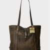 Brown Men’s Ralph Lauren Leather Tote Bags Brown Men’s Ralph Lauren Leather Tote Bags