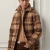 Brown Men’s Ralph Lauren Nichols Plaid Wool Thicket Jackets