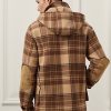 Brown Men’s Ralph Lauren Nichols Plaid Wool Thicket Jackets