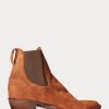 Brown Men’s Ralph Lauren Plainview Suede Chelsea Boots Brown Men’s Ralph Lauren Plainview Suede Chelsea Boots