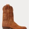 Brown Men’s Ralph Lauren Plainview Suede Cowboy Boots Brown Men’s Ralph Lauren Plainview Suede Cowboy Boots