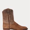 Brown Men’s Ralph Lauren Roughout Suede & Leather Boots Brown Men’s Ralph Lauren Roughout Suede & Leather Boots