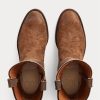 Brown Men’s Ralph Lauren Roughout Suede & Leather Boots Brown Men’s Ralph Lauren Roughout Suede & Leather Boots