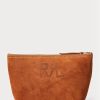 Brown Men’s Ralph Lauren Roughout Suede Tote Bags Brown Men’s Ralph Lauren Roughout Suede Tote Bags