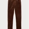 Brown Men’s Ralph Lauren Slim Fit Stretch Velvet  Jeans
