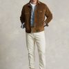 Brown Men’s Ralph Lauren Stretch Corduroy Trucker Jackets