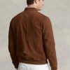 Brown Men’s Ralph Lauren Suede Bomber   Jackets