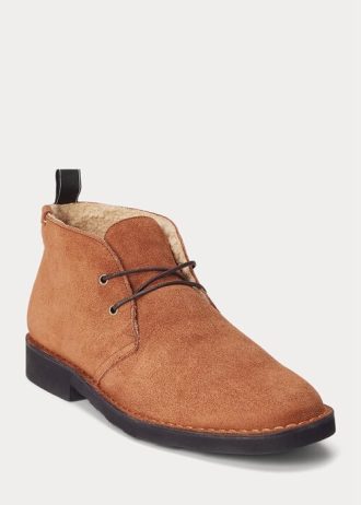 Brown Men’s Ralph Lauren Talan Suede Chukka Boots