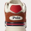 Brown Men’s Ralph Lauren Trackster 200 Suede & Mesh Sneakers Brown Men’s Ralph Lauren Trackster 200 Suede & Mesh Sneakers
