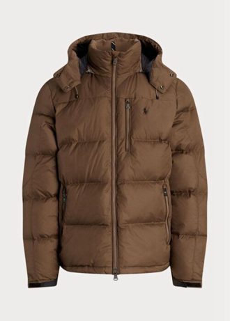 Brown Men’s Ralph Lauren Water-Repellent Down Jackets