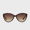 Brown Women’s Ralph Lauren 0RA5176 Butterfly Sunglasses