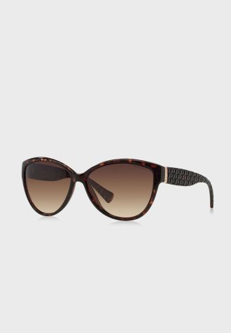 Brown Women’s Ralph Lauren 0RA5176 Butterfly Sunglasses