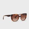 Brown Women’s Ralph Lauren 0Ra5254 Butterfly Sunglasses