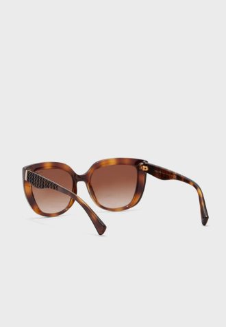 Brown Women’s Ralph Lauren 0Ra5254 Butterfly Sunglasses