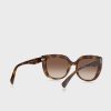 Brown Women’s Ralph Lauren 0Ra5254 Butterfly Sunglasses