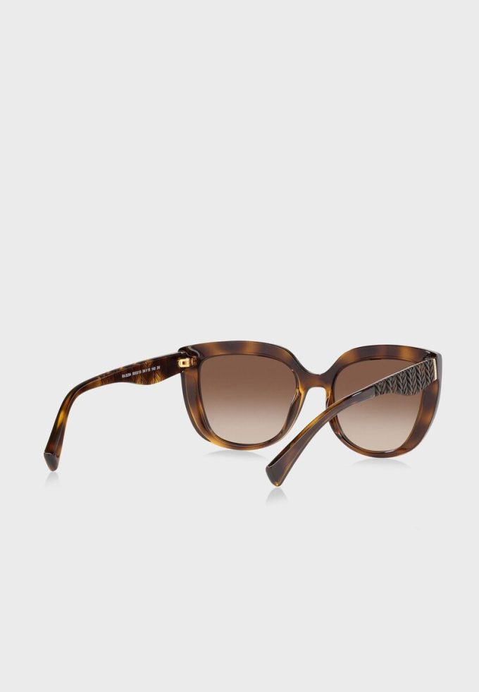 Brown Women’s Ralph Lauren 0Ra5254 Butterfly Sunglasses