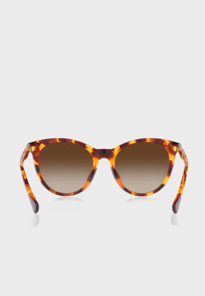 Brown Women’s Ralph Lauren 0Ra5294U Round Sunglasses