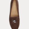 Brown Women’s Ralph Lauren Barnsbury Suede Loafers Brown Women’s Ralph Lauren Barnsbury Suede Loafers