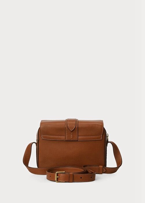 Brown Women’s Ralph Lauren Calfskin Welington Crossbody Bags Brown Women’s Ralph Lauren Calfskin Welington Crossbody Bags