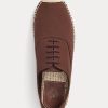 Brown Women’s Ralph Lauren Canvas Lace-Up Espadrille