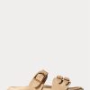 Brown Women’s Ralph Lauren Ezra Calfskin Suede Sandals Brown Women’s Ralph Lauren Ezra Calfskin Suede Sandals