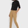 Brown Women’s Ralph Lauren High Waist Pants