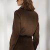 Brown Women’s Ralph Lauren Hugh Lamb-Suede & Herringbone Jackets