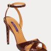 Brown Women’s Ralph Lauren Kandice Sequined Sandals Brown Women’s Ralph Lauren Kandice Sequined Sandals