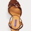 Brown Women’s Ralph Lauren Kandice Sequined Sandals Brown Women’s Ralph Lauren Kandice Sequined Sandals