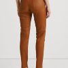 Brown Women’s Ralph Lauren Leather High-Rise Skinny Ankle Pants Brown Women’s Ralph Lauren Leather High-Rise Skinny Ankle Pants