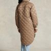 Brown Women’s Ralph Lauren Oversize Water-repellent Quilted  Coats