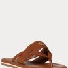 Brown Women’s Ralph Lauren Rosalind Slippers Brown Women’s Ralph Lauren Rosalind Slippers