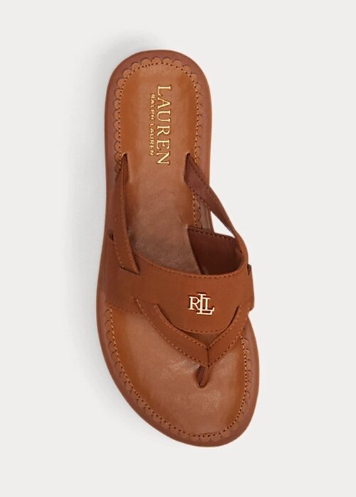 Brown Women’s Ralph Lauren Rosalind Slippers Brown Women’s Ralph Lauren Rosalind Slippers